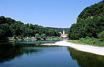 Donau bei Kloster Weltenburg