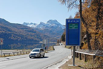Maloja Passstrasse