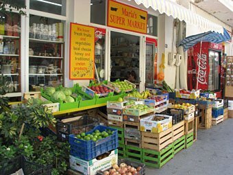 Gemüsegeschäft in Kreta