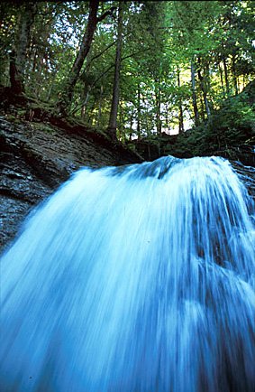 Wasserfall der Thur bei Unterwasser
