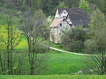 Fachwerkhäuser in der fränkischen Schweiz